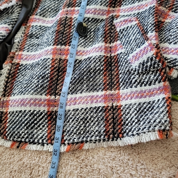 Anthropologie Eva Franco Carrie Tweed coat NWT m - Picture 8 of 11